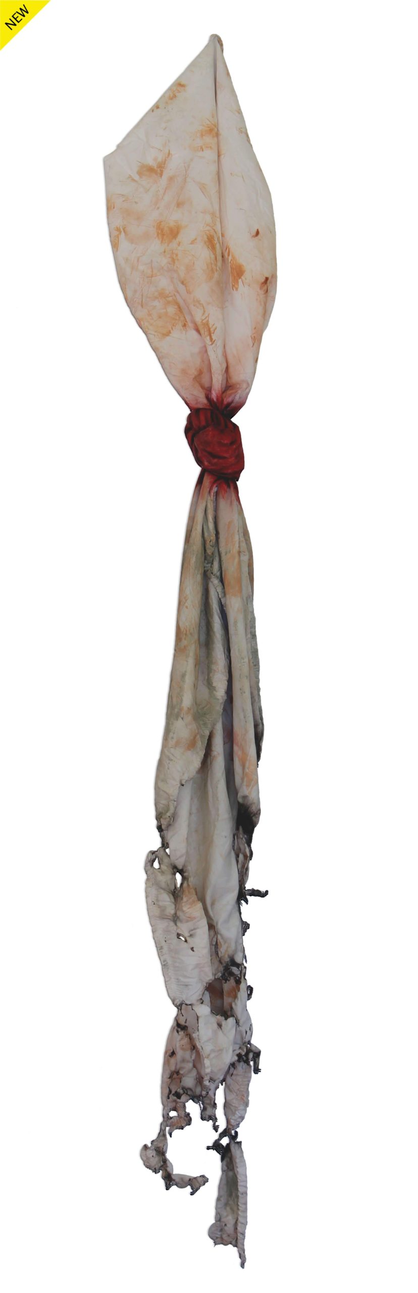 Mixed media of roof-top-high cloth
