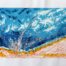 Abstract acrylic and pencil painting of scenery by Ludwig Medina
