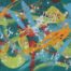 Acrylic painting of semiotic expressionism about untold stories by Kevo.